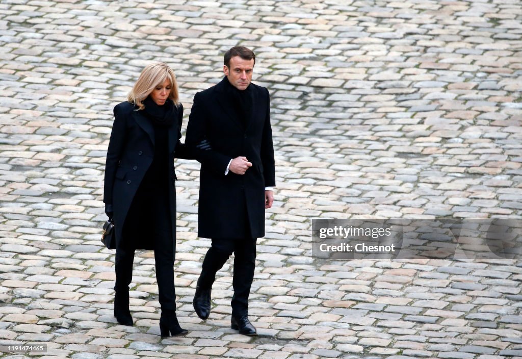 France National Tribute To French Soldiers Killed In Mali At Les Invalides