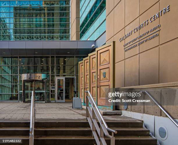 calgary court centre - scott cressman stock pictures, royalty-free photos & images