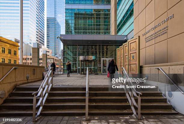 calgary court centre - scott cressman stock pictures, royalty-free photos & images