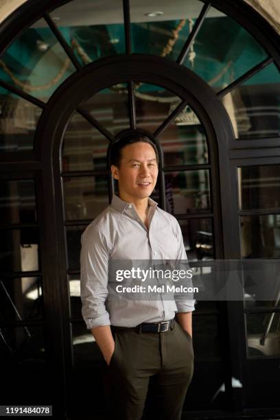 Actor BD Wong is photographed for Los Angeles Times on October 25, 2019 in Pasadena, California. PUBLISHED IMAGE. CREDIT MUST READ: Mel Melcon/Los...