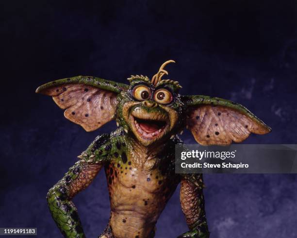 Portrait of 'Daffy' , a character from the film 'Gremlins 2: The New Batch' , Los Angeles, California, 1990.