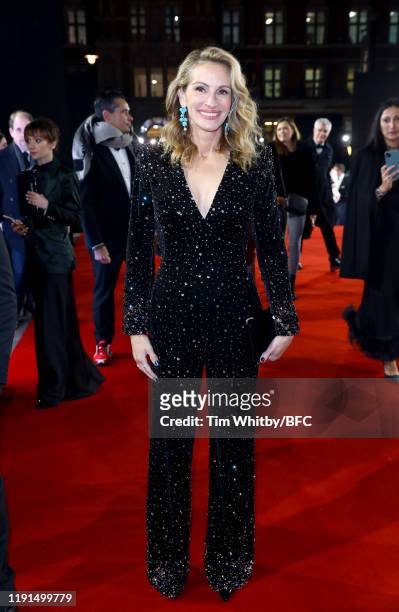 Julia Roberts arrives at The Fashion Awards 2019 held at Royal Albert Hall on December 02, 2019 in London, England.