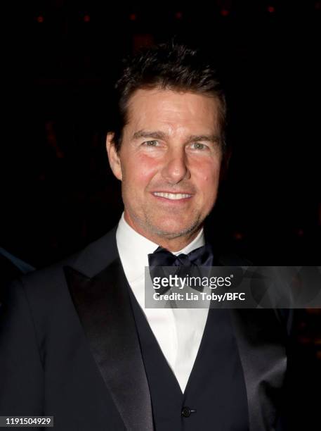 Tom Cruise during the VIP dinner at The Fashion Awards 2019 held at Royal Albert Hall on December 02, 2019 in London, England.