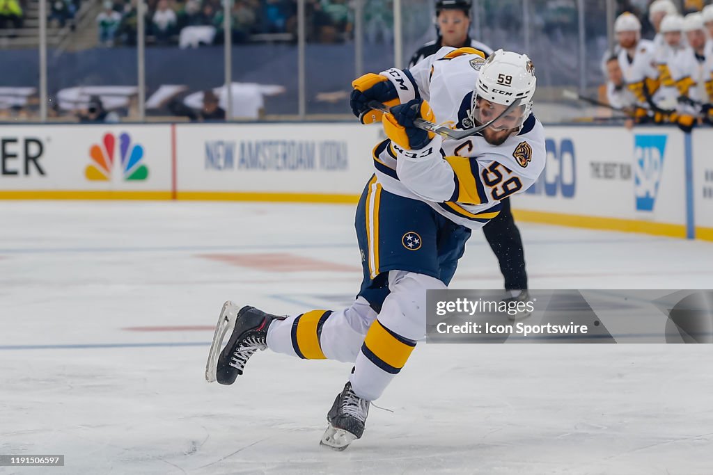 NHL: JAN 01 Winter Classic - Predators at Stars