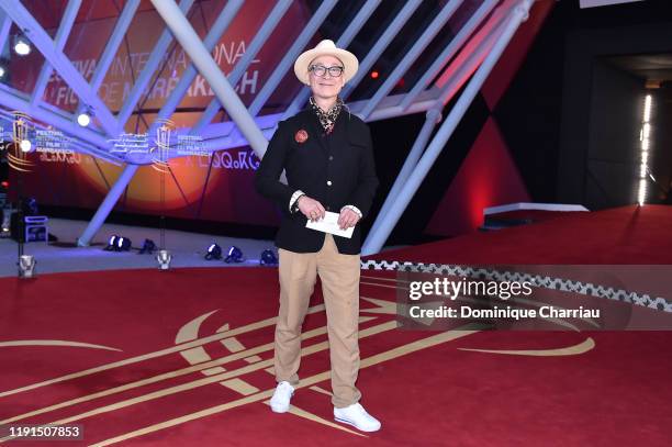 Yonfan attends the screening of "the irishman" during the 18th Marrakech International Film Festival -Day Four- on Decemeber 02, 2019 in Marrakech,...