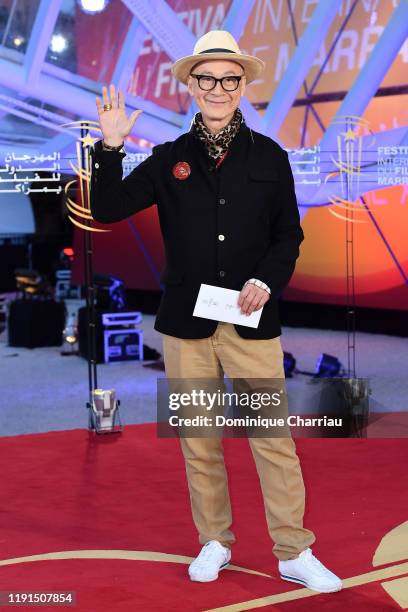 Yonfan attends the screening of "the irishman" during the 18th Marrakech International Film Festival -Day Four- on Decemeber 02, 2019 in Marrakech,...