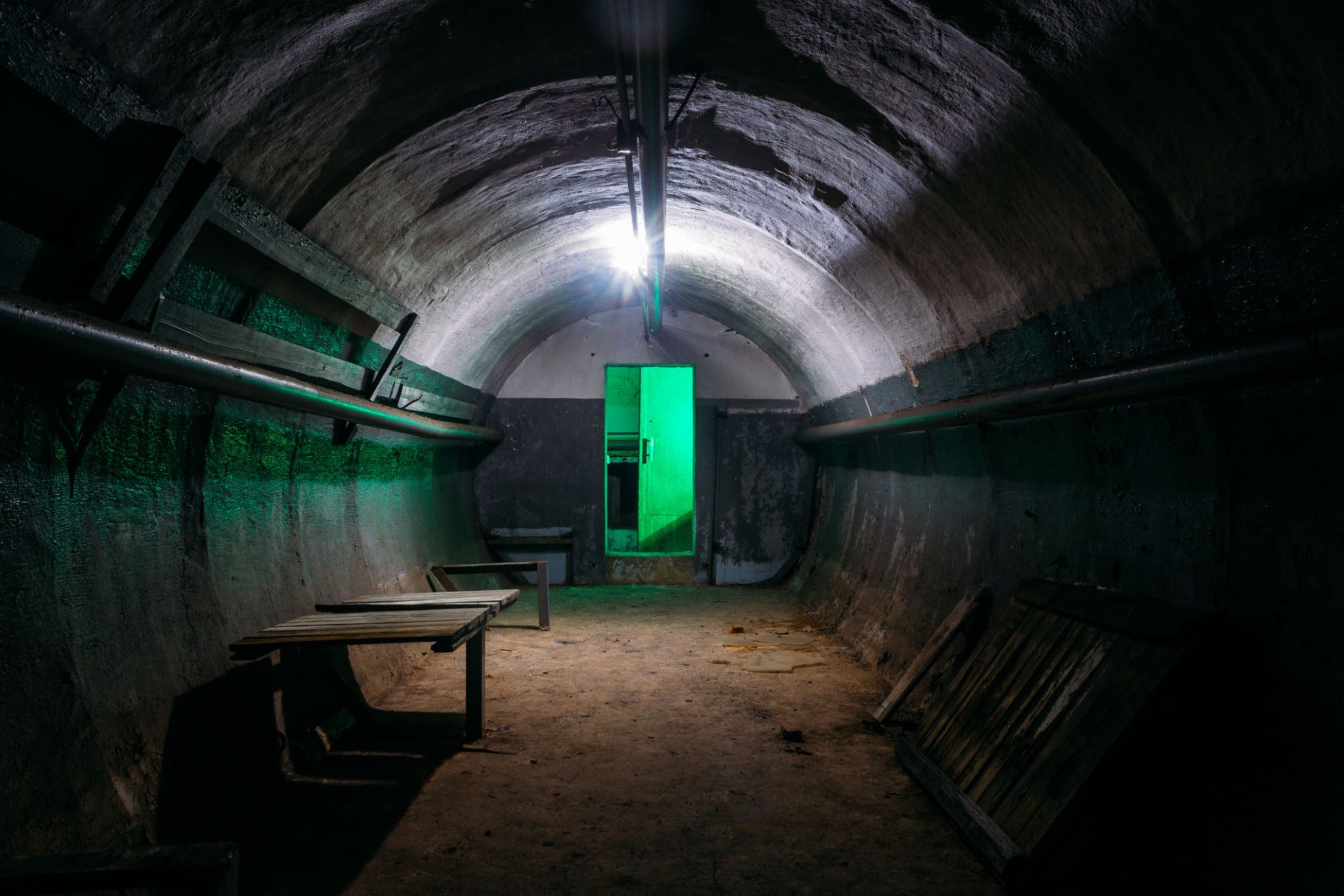 shelter interior