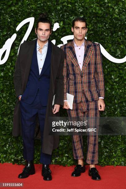 Guests arrive at The Fashion Awards 2019 held at Royal Albert Hall on December 02, 2019 in London, England.