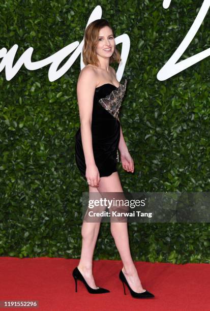 Laura Carmichael attends The Fashion Awards 2019 at the Royal Albert Hall on December 02, 2019 in London, England.