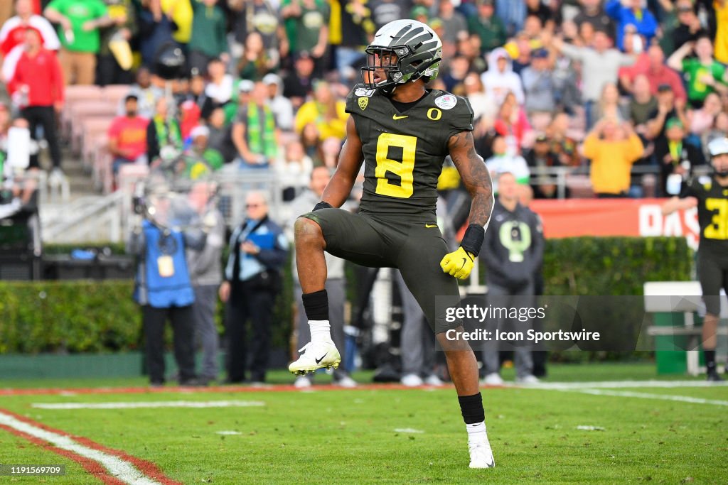 COLLEGE FOOTBALL: JAN 01 Rose Bowl - Oregon v Wisconsin