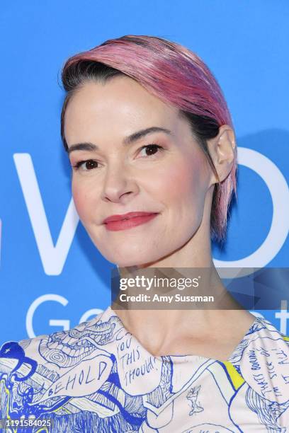Leisha Hailey attends the premiere of Showtime's "The L Word: Generation Q" at Regal LA Live on December 02, 2019 in Los Angeles, California.