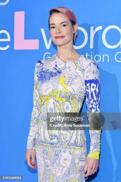 Leisha Hailey attends the premiere of Showtime's "The L Word: Generation Q" at Regal LA Live on December 02, 2019 in Los Angeles, California.