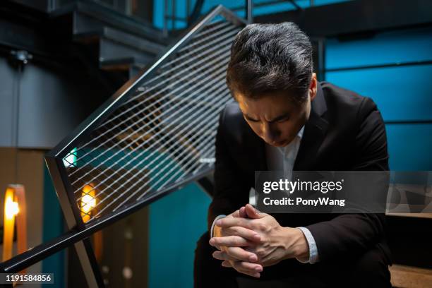 senior businessman is upset - dismissal cricket stock pictures, royalty-free photos & images