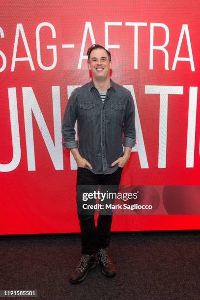 Daniel Schecter attends the SAG-AFTRA Foundation Conversation: "After Class" at The Robin Williams Center on December 02, 2019 in New York City.