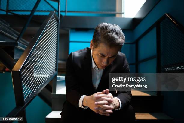 senior businessman is upset - discrimination stock pictures, royalty-free photos & images