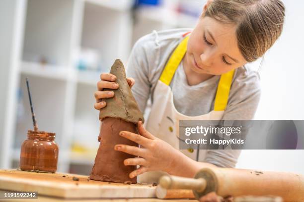 Kid Making Process 5,319 Happy Kid Making Art Stock Photos, High-Res Pictures, and Images ...