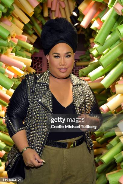 YouTube personality Patrick Starrr attends the VIP opening night for the Dumpling & Associates pop-up art exhibition at ROW DTLA on December 02, 2019...