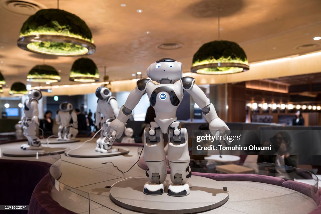 Human Robot Interaction Nao Robot Softbank SoftBank Robotics' NAO Humanoid Robots Dance In The Pepper Parlor