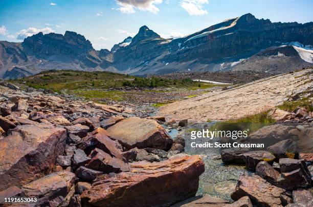 back country banff national park - scott cressman stock pictures, royalty-free photos & images