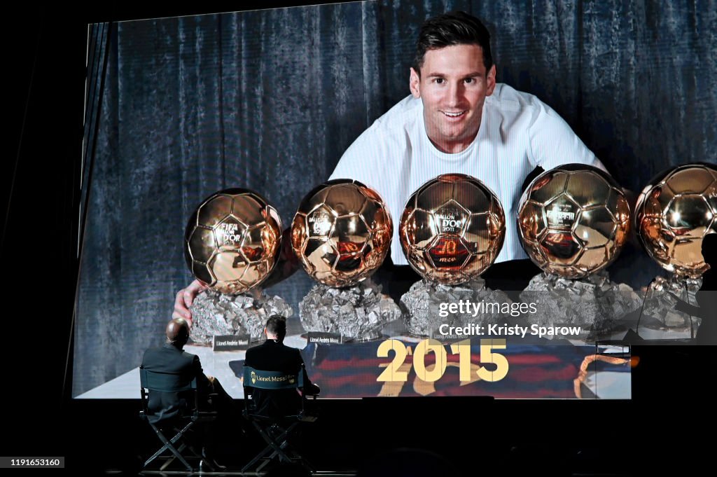 Ballon D'Or Ceremony At Theatre Du Chatelet : Inside Ceremony In Paris