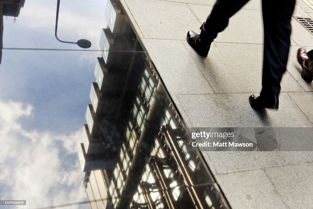 Lloyds of london reflection