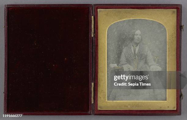 Portrait of a Seated Woman, William Edward Kilburn , 1852Ð1855, Daguerreotype, hand-colored
