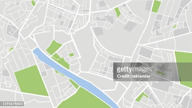 城市地圖向量插圖。 - gps map 幅插畫檔、美工圖案、卡通及圖標