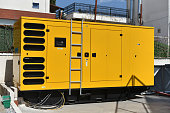 stationary diesel electric generator