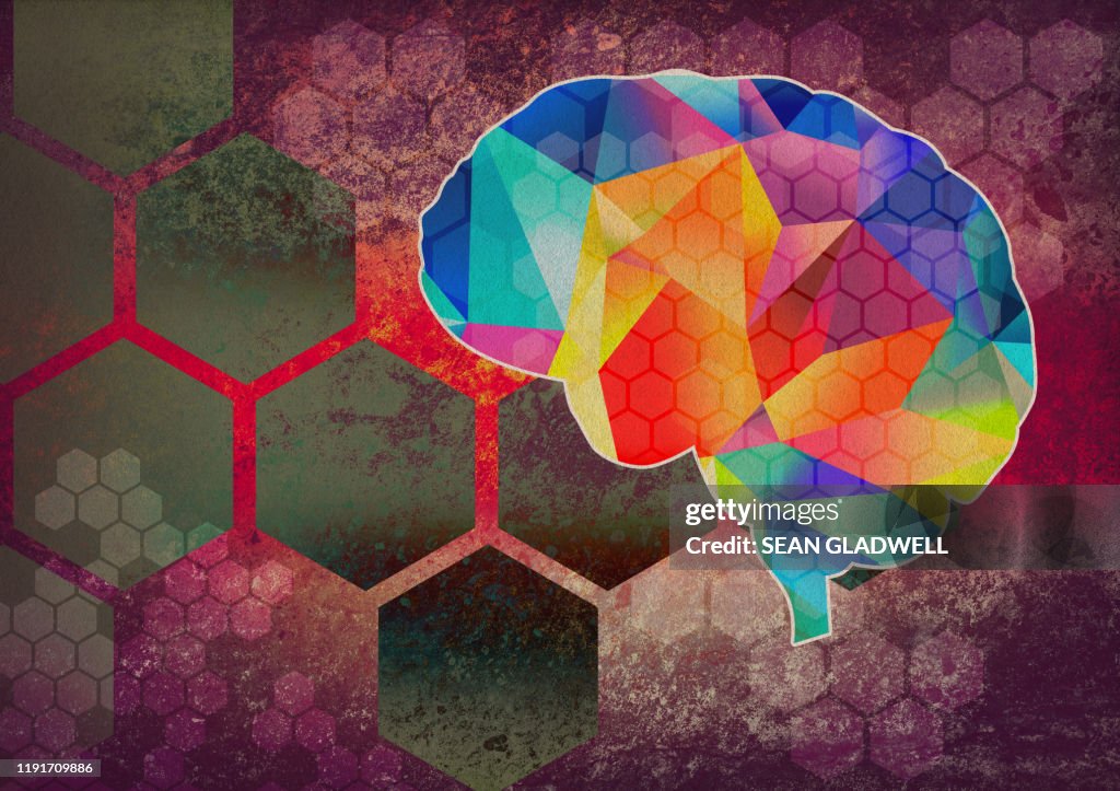 Abstract Brain Abstract Brain Graphic High-Res Stock Photo - Getty Images