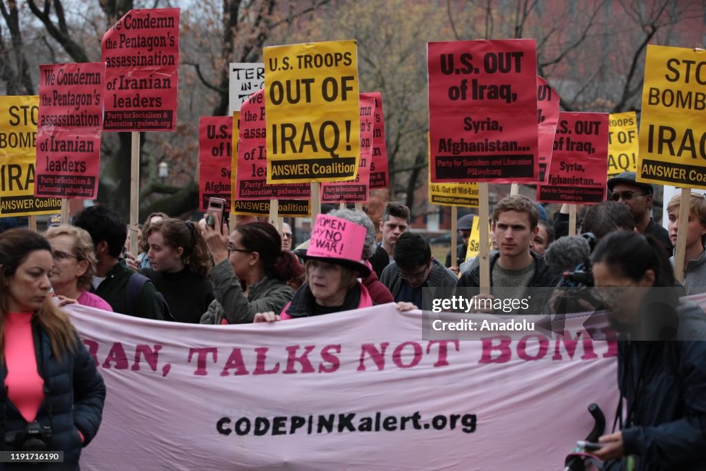 Anti-war rally in Washington