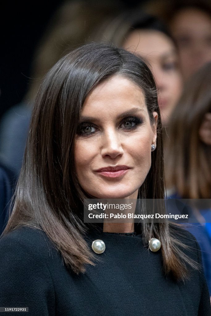 Queen Letizia Of Spain Attends The COP25 In Madrid