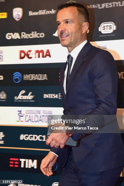 Jorge Mendes attends the 'Oscar del Calcio AIC' Italian Football Awards on December 2, 2019 in Milan, Italy.