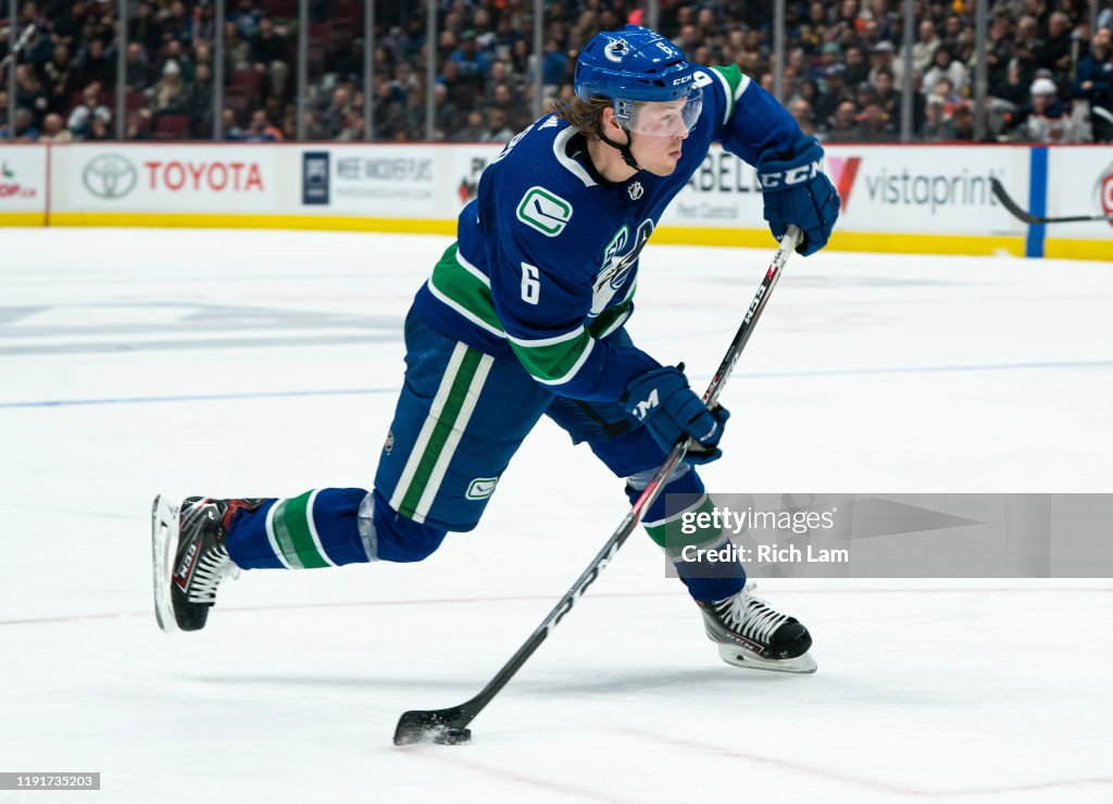 Edmonton Oilers v Vancouver Canucks