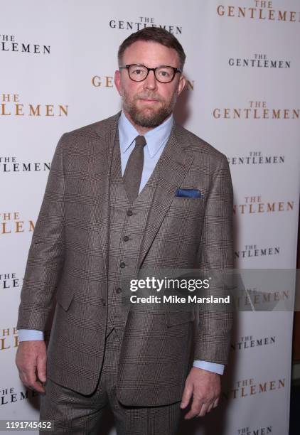 Guy Ritchie attends "The Gentleman" Special Screening at The Curzon Mayfair on December 03, 2019 in London, England.