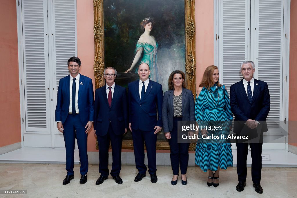 'Western Flag' Inauguration At Thyssen Museum
