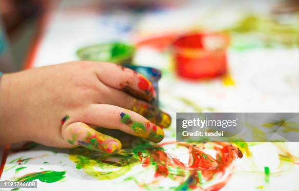 Finger painting