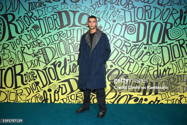 Younes Bendjima attends the Dior Men's Fall 2020 Runway Show on December 03, 2019 in Miami, Florida.