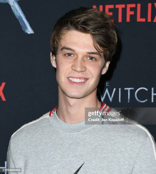 Colin Ford attends the photocall for Netflix's "The Witcher" Season 1 at the Egyptian Theatre on December 03, 2019 in Hollywood, California.