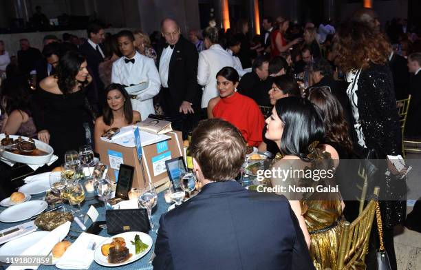 Priyanka Chopra Jonas attends the 15th Annual UNICEF Snowflake Ball 2019 at Cipriani Wall Street on December 03, 2019 in New York City.