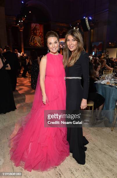Dustee Jenkins and Nina García attend the 15th Annual UNICEF Snowflake Ball 2019 at Cipriani Wall Street on December 03, 2019 in New York City.