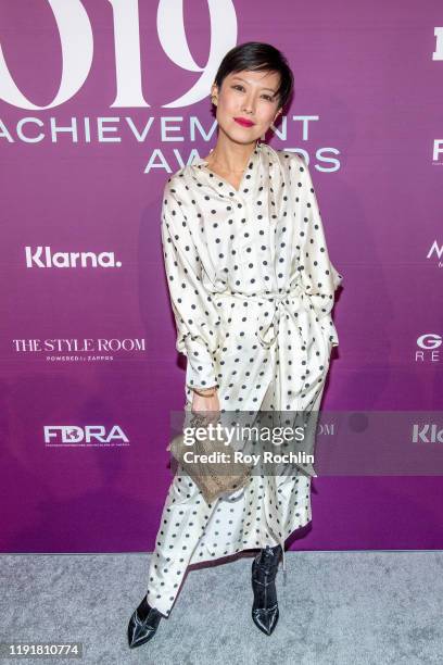 Sandra Choi attends the 2019 FN Achievement Awards at IAC Building on December 03, 2019 in New York City.