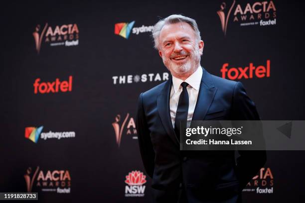 Sam Neill attends the 2019 AACTA Awards Presented by Foxtel at The Star on December 04, 2019 in Sydney, Australia.