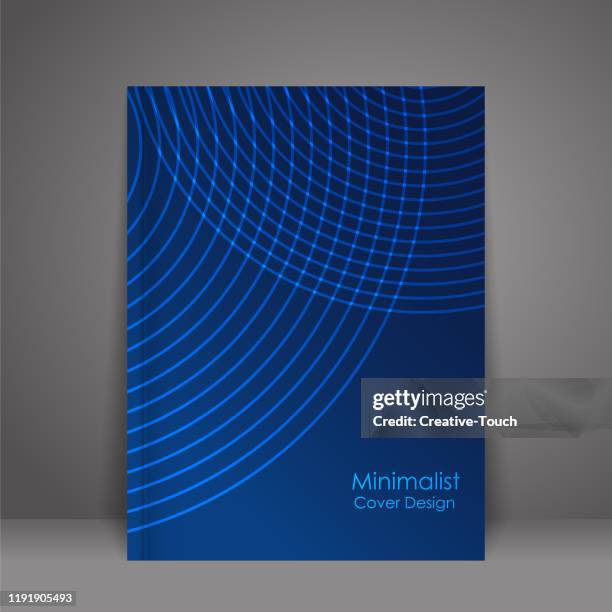 minimalist cover design - book cover stock illustrations