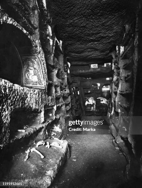 Catacomb of santa savinilla. Nepi. Lazio. 1920.