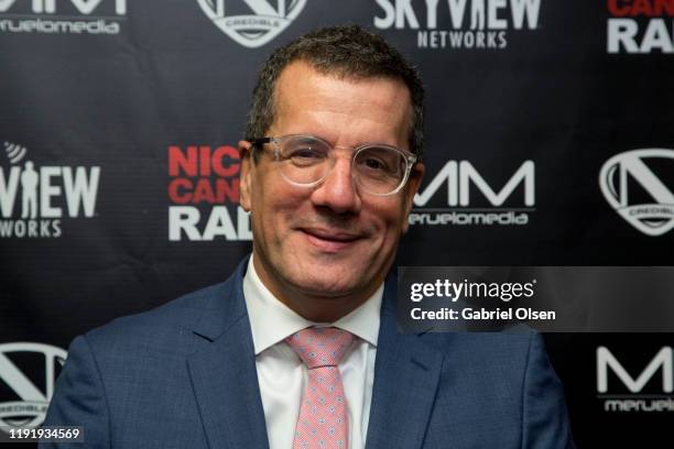 Otto Padron attends Nick Cannon, Meruelo Media, Skyview Announce Radio Syndication on December 04, 2019 in Burbank, California.