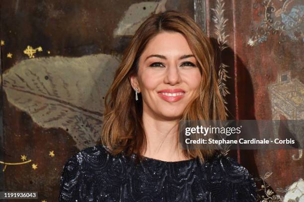 Sofia Coppola attends the photocall of the Chanel Metiers d'art 2019-2020 show at Le Grand Palais on December 04, 2019 in Paris, France.