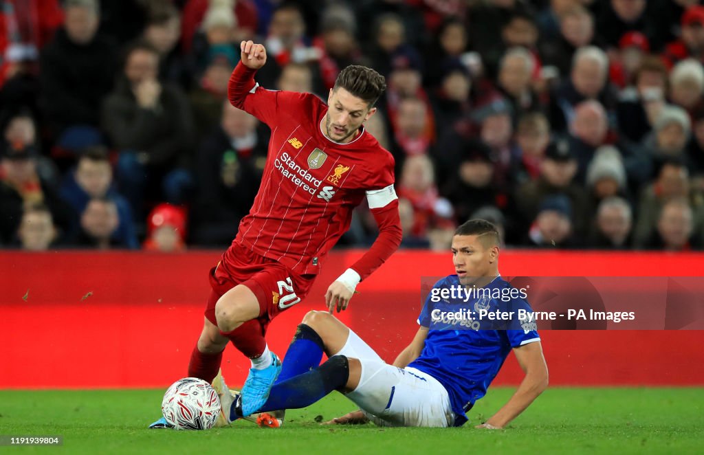 Liverpool v Everton - FA Cup - Third Round - Anfield