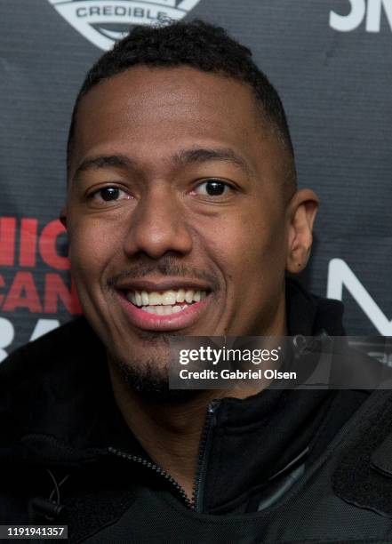 Nick Cannon attends Nick Cannon, Meruelo Media, Skyview Announce Radio Syndication on December 04, 2019 in Burbank, California.