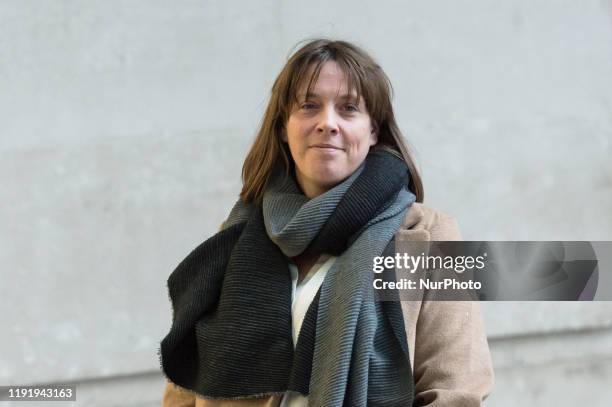 Labour Party MP Jess Phillips arrives at the BBC Broadcasting House in central London to appear on The Andrew Marr Show on 05 January, 2020 in...