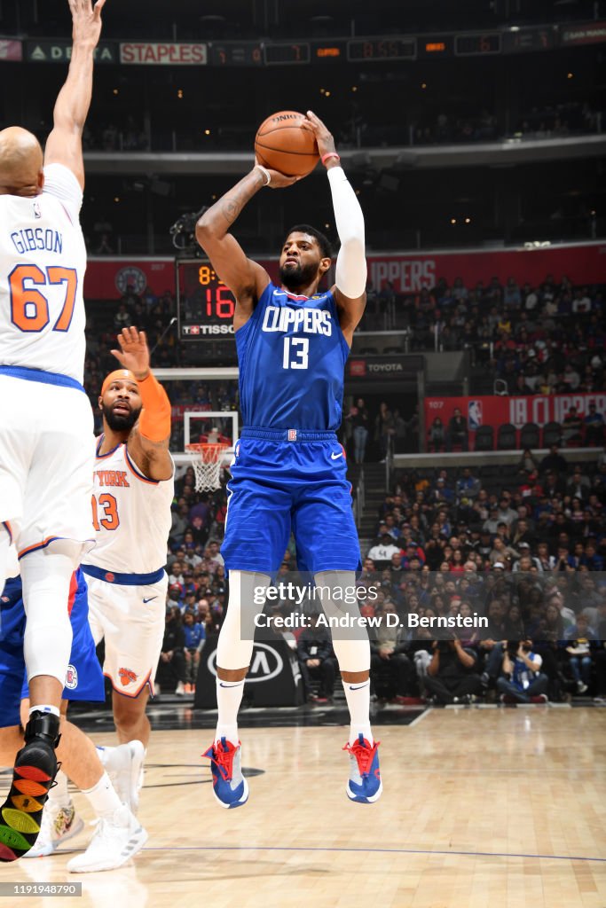 New York Knicks v LA Clippers